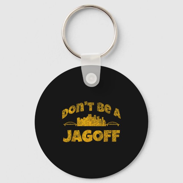 Chaveiro Ttsburgh Jagoff Yinz Funny Yinzer Steel City 412 H (Frente)