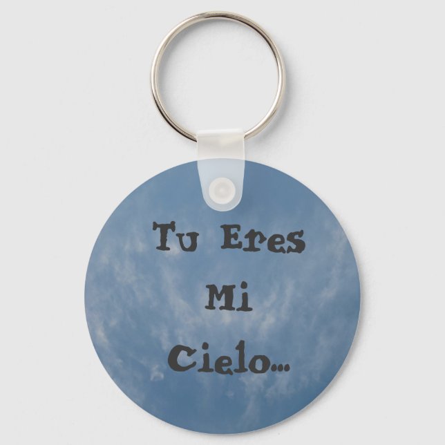 Chaveiro Tu Eres Mi Cielo... (Frente)