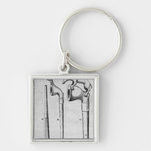 Chaveiro Tubulações de fumo (Frente)