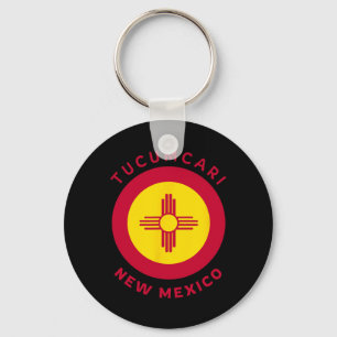 Chaveiro Tucari Novo México Nm Bandeira Zia Lembrança 