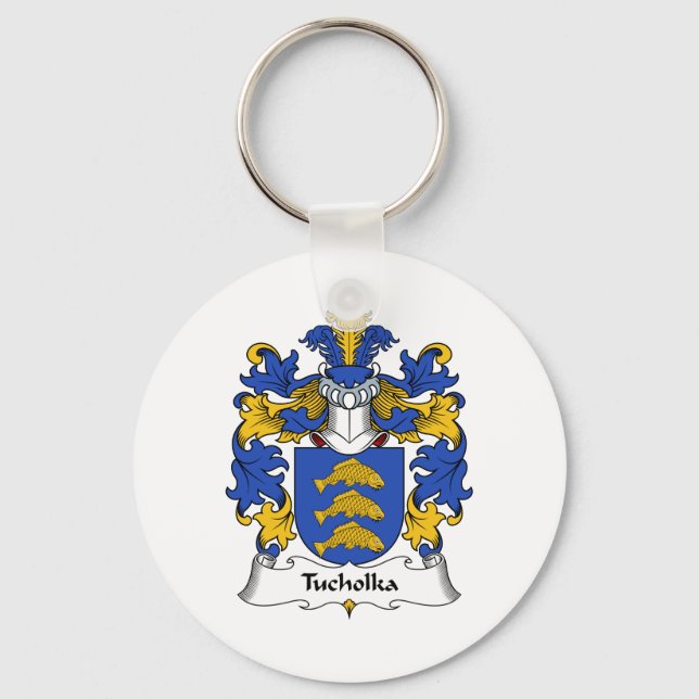 Chaveiro Tucholka Family Crest (Frente)