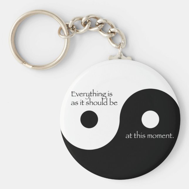 Chaveiro Tudo É Como Deveria Ser (Frente)