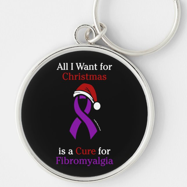 Chaveiro Tudo o que eu quero para Natal/Chapéu...Fibro Chav (Frente)