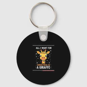 Chaveiro Tudo O Que Eu Quero Para O Natal É Um Animal De Gi