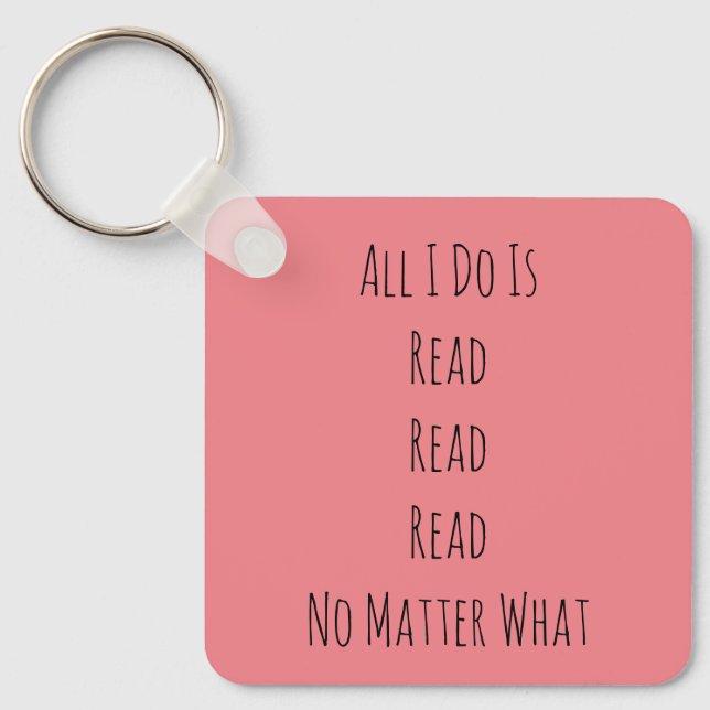 Chaveiro Tudo Que Eu Faço É Lido (Frente)