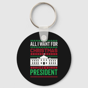 Chaveiro Tudo Que Eu Quero No Natal É Um Novo Presidente Xm