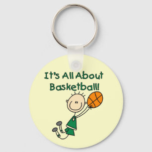 Chaveiro Tudo Sobre Camisetas e Presentes de Basquetebol