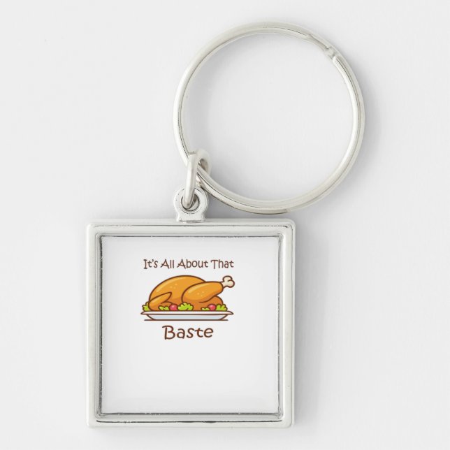 Chaveiro Tudo Sobre Essa Trendência De Baste (Ação De Graça (Frente)