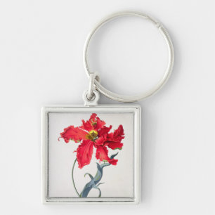 Chaveiro Tulipa: Vermelho de Perroquet