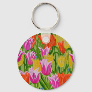 Chaveiro Tulipas