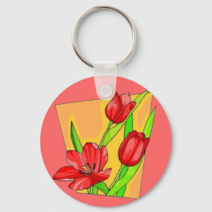 Chaveiro Tulipas