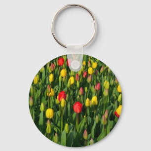 Chaveiro Tulipas coloridas