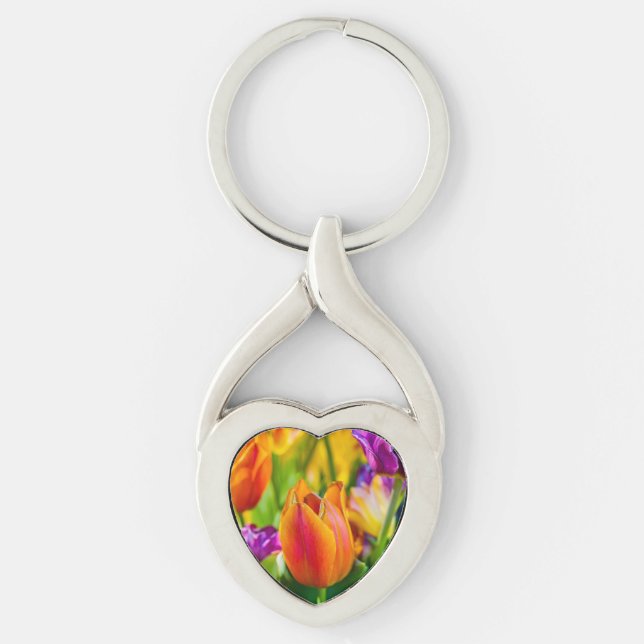 Chaveiro Tulipas Encantando (Frente)