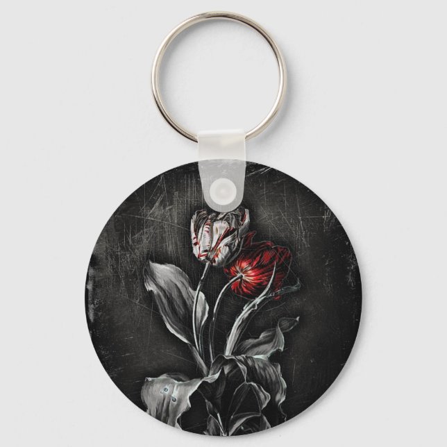 Chaveiro Tulipas Góticas (Frente)