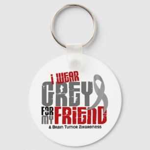Chaveiro Tumor Cerebral Eu Visto Cinza Para Meu Amigo 6.2