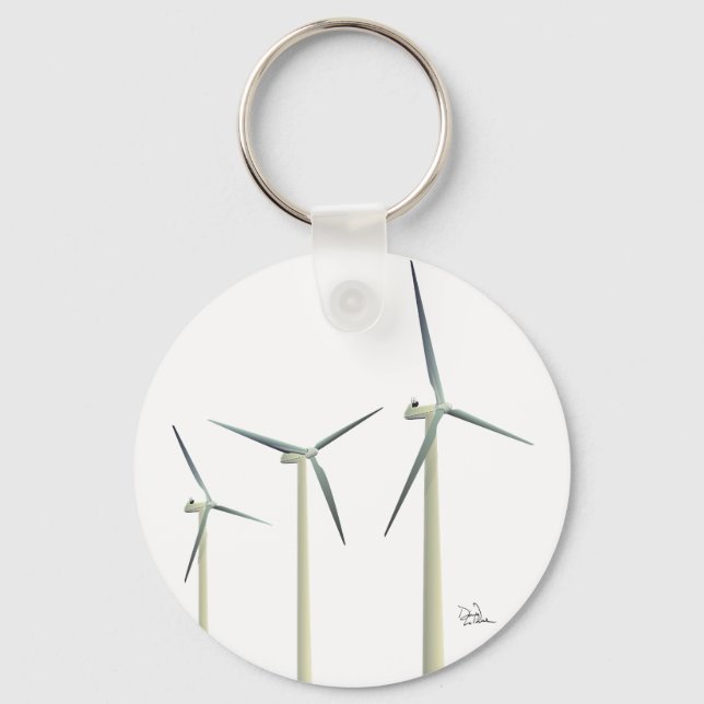 Chaveiro Turbina Eólica (Frente)