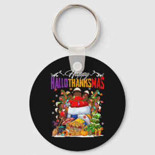 Chaveiro Turca Feiticeira de Voleibol Luzes Xmas Hallothan