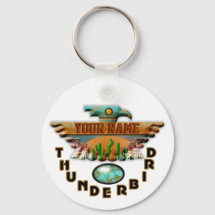 Chaveiro Turquesa Thunderbird