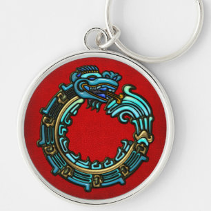 Chaveiro Turquoise Quetzalcoatl