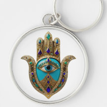 Turquoise Third Eye Hamsa