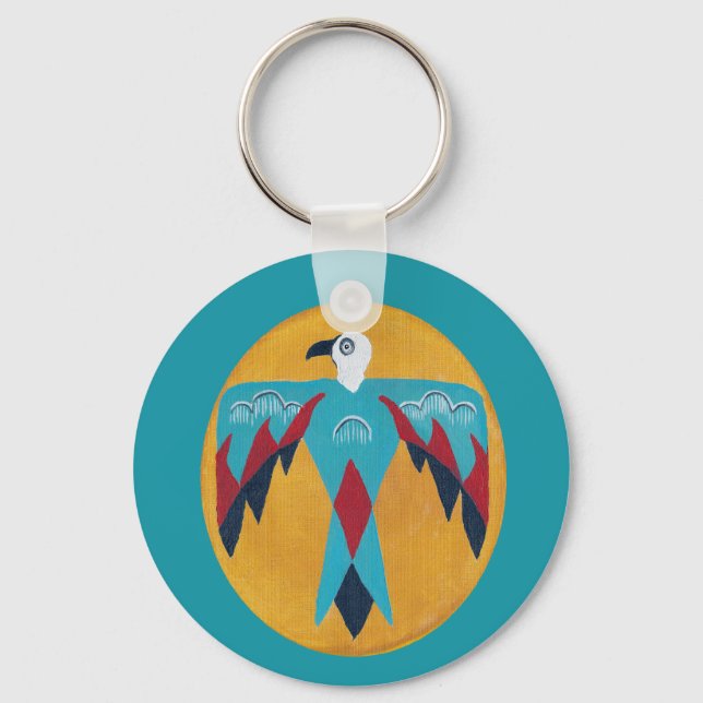 Chaveiro Turquoise Thunderbird (Frente)
