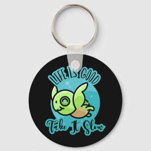 Chaveiro Turtle Lover A Vida É Boa Com Uma Tartaruga