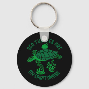Chaveiro Turtle Lover Tartarugas Do Mar São O Meu Animal