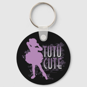 Chaveiro Tutu bonito (violeta)