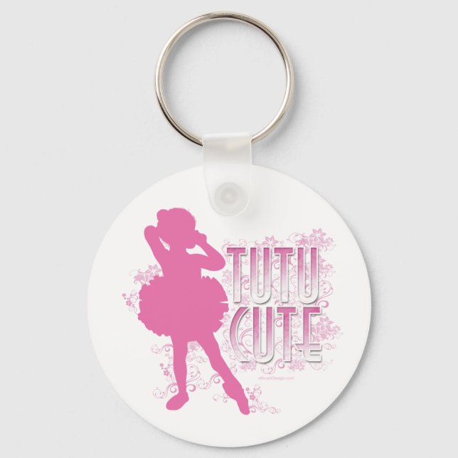 Chaveiro Tutu Cute (Rosa) (Frente)