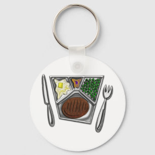 Chaveiro TV Dinner Knife and Spork