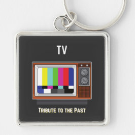 Chaveiro TV retrô