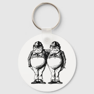 Chaveiro Tweedle Dee e Tweedle Dum Incluso