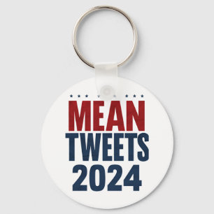 Chaveiro Tweets Maldosos 2024 Eleição Divertida Trump