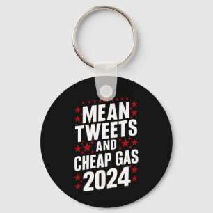 Chaveiro Tweets Maus E Gás Barato Donald Trump 2024