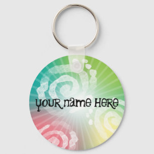 Chaveiro Tye-Dye Design