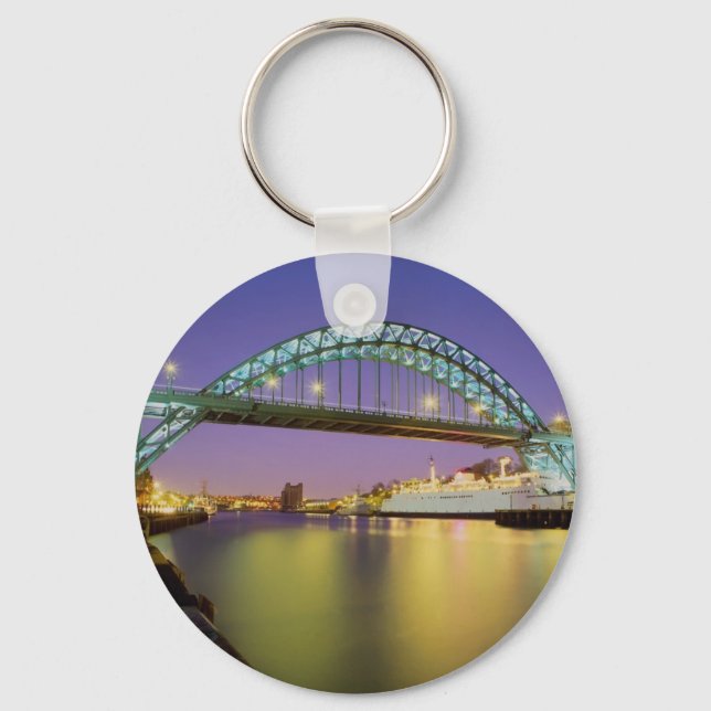 Chaveiro Tyne Bridge, Newcastle-On-Tyne, Inglaterra (Frente)