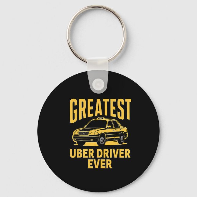 Chaveiro Uber Driver Uber Engraçado no Driver Uber 3 (Frente)
