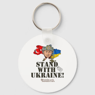 Chaveiro Ucrânia Turquia Volodymyr Zelensky Apoie A Ucrânia