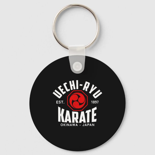 Chaveiro Uechi-ryu Karate Do Artes Marciais Japão Okinawa  (Frente)