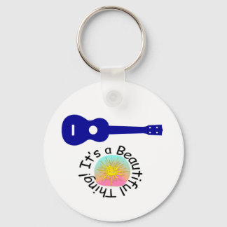 Chaveiro Ukulele: É uma coisa bonita