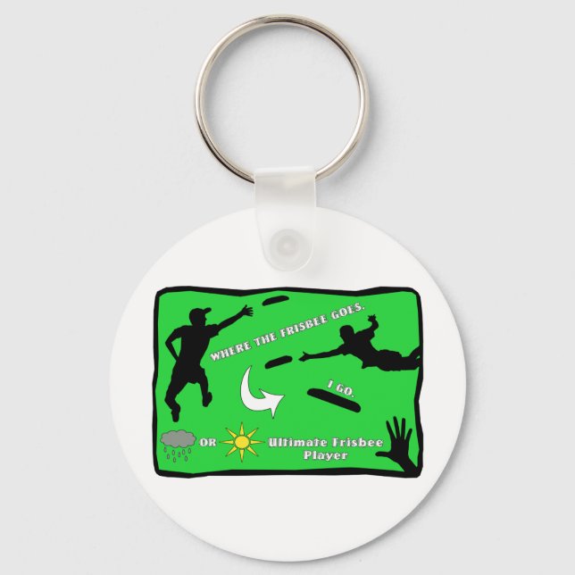 Chaveiro Ultimate Frisbee Keychain (Frente)