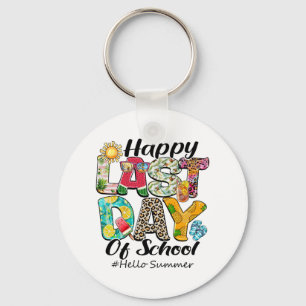 Chaveiro Último Dia Da Escola Alô Summer Hawaii Professores