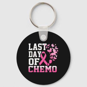 Chaveiro Último Dia De Conhecimento Do Cancer De Quimio Ros