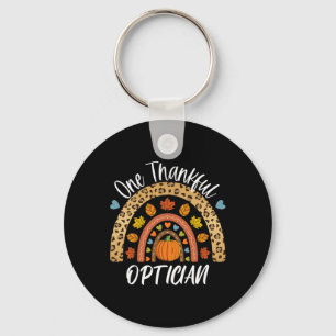 Chaveiro Um agradecido Opticista Cute Rainbow Fall