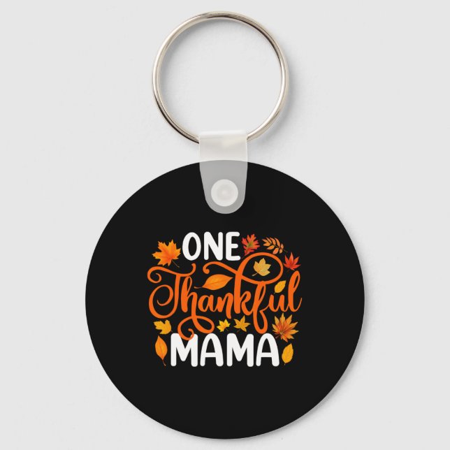 Chaveiro Um agradecimento à mamãe Engraçado Queda de outono (Frente)