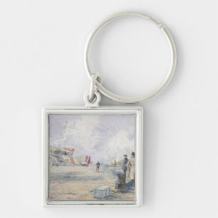 Chaveiro Um avião que descola, 1913