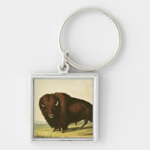 Chaveiro Um bisonte, c.1832