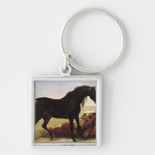 Chaveiro Um cavalo árabe