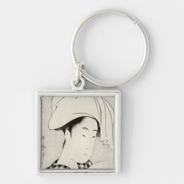 Chaveiro Um chá-house em Ryogoku (Frente)