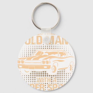 Chaveiro Um Chevrolet Super Sport Chevelle antigo de 1970